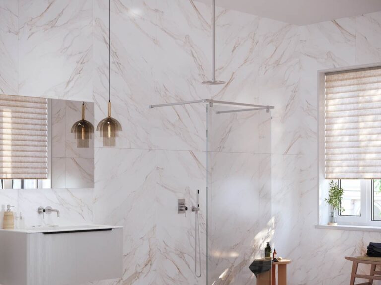 Керамогранит Persian White Polished 80 80×160 от Creto (Индия)