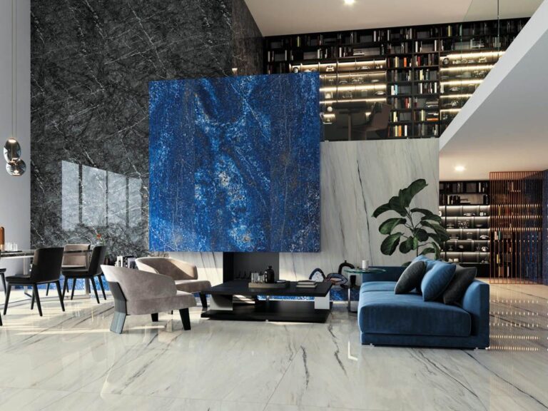 Керамогранит Marvel Dream Grigio Intenso Matt (A7H0) 75×150 от Atlas Concorde (Италия)