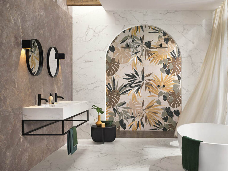 Керамогранит ROMA STONE CARRARA DELICATO SATIN (fQVZ) 80×80 от FAP Ceramiche (Италия)